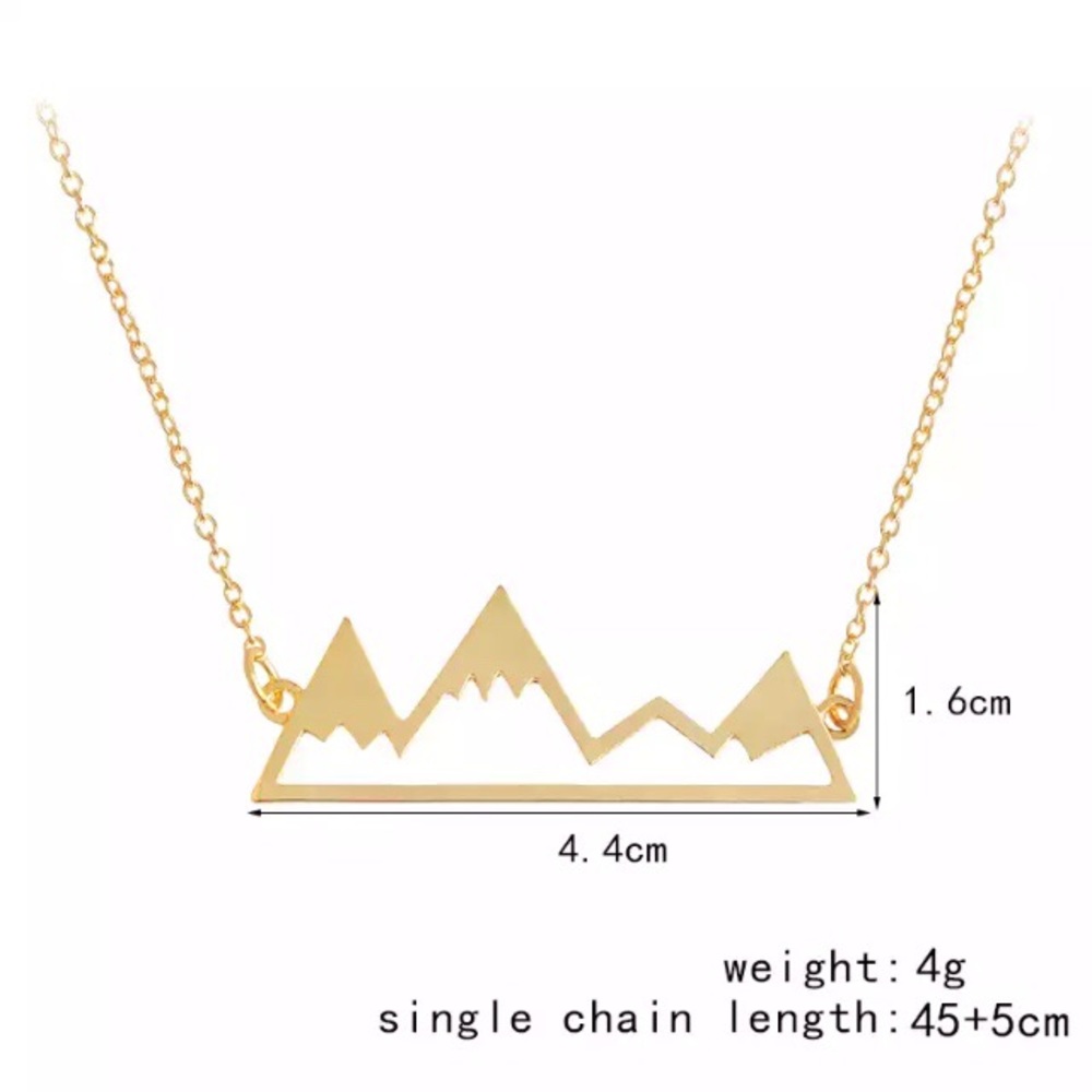 New! Mountain statement pendant necklace outdoor - Picture 6 of 8